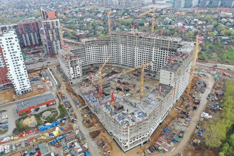 Ход строительства ЖК "Румянцево-Парк" - фото №11