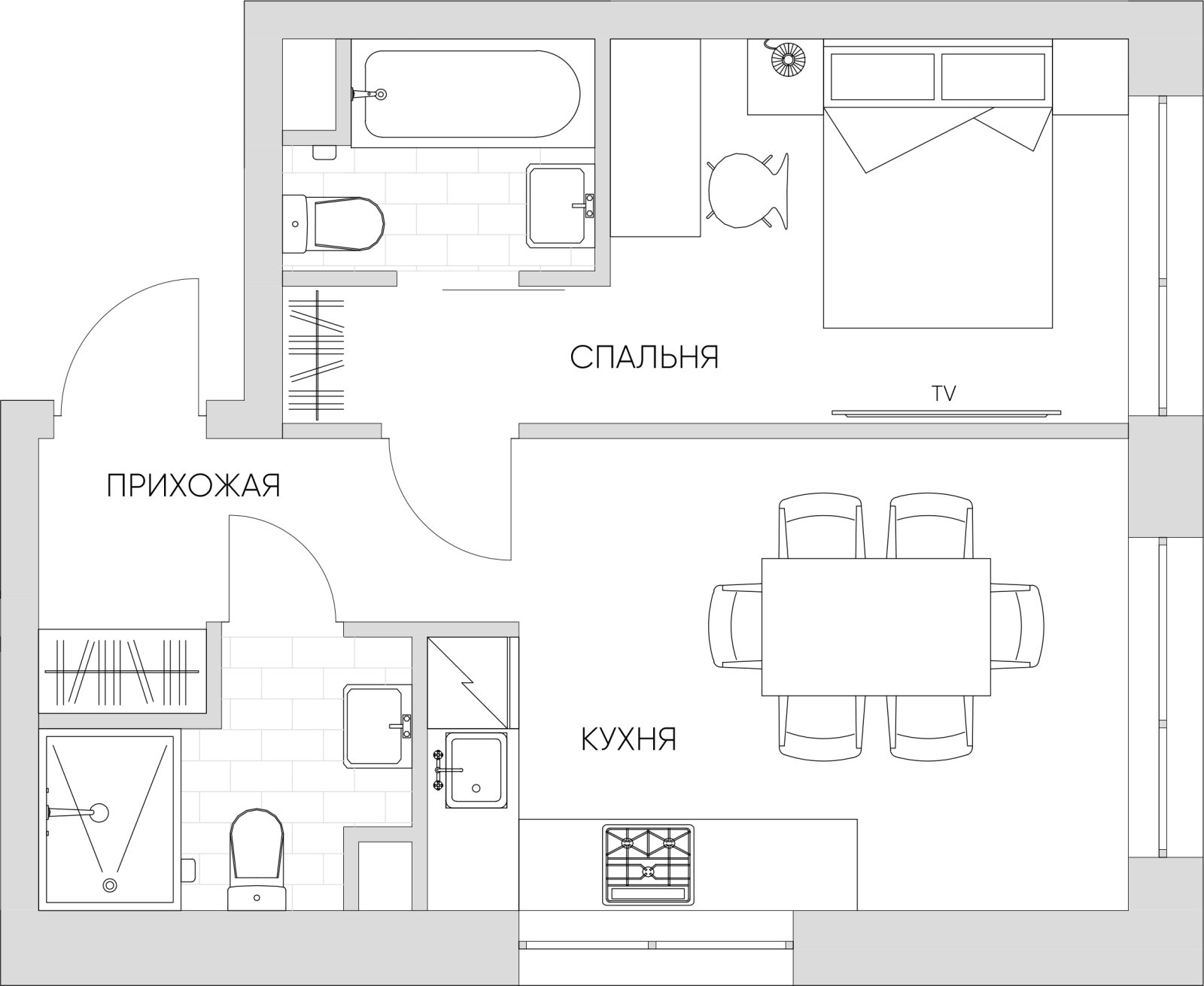 1-комнатные апартаменты 34.7 м2, 19 этаж, дом сдан, ЖК N'ICE LOFT, корпус 1 - объявление 2412631 - фото №1